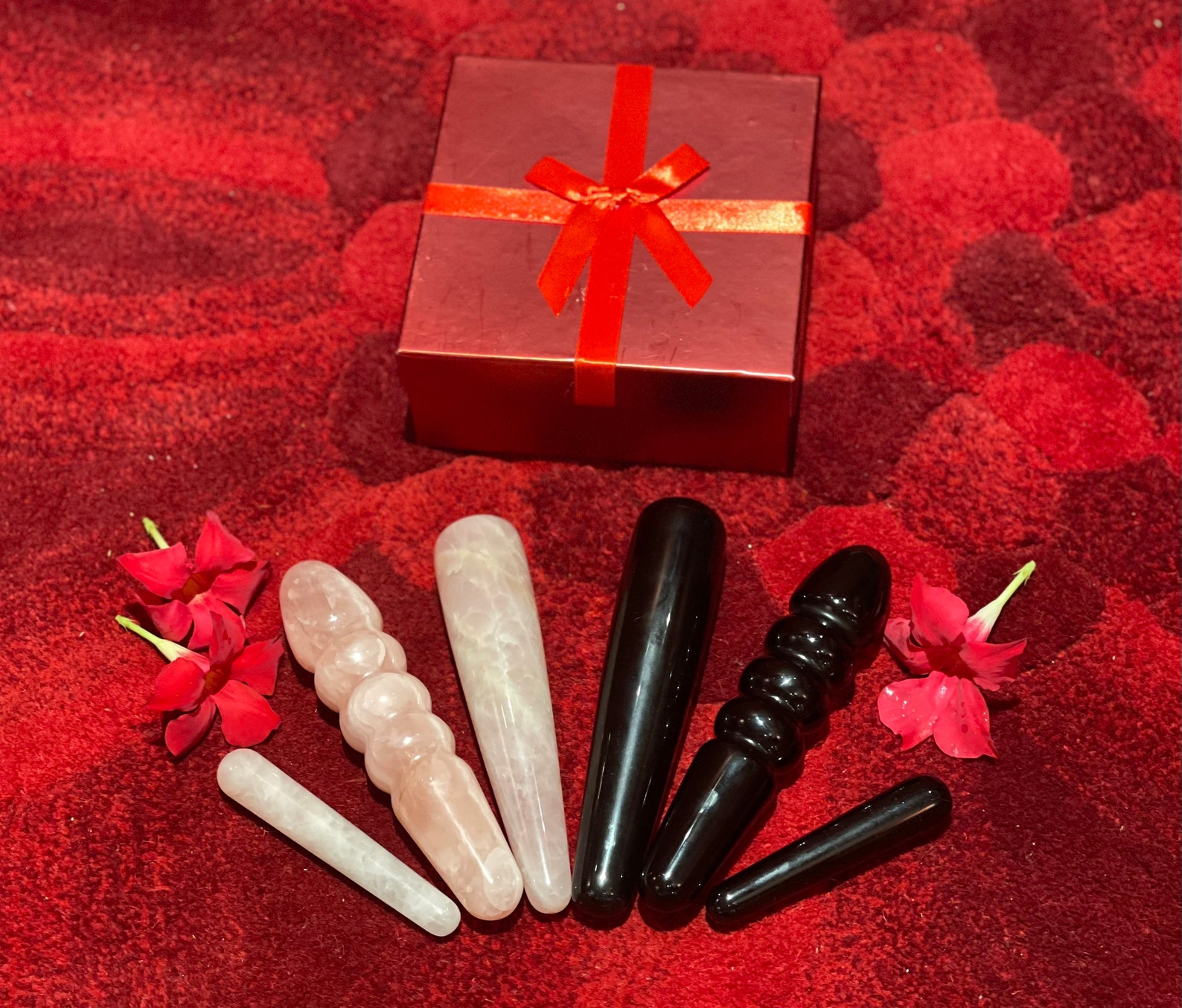 YONI WANDS Crystal Healing Massage Wands Etsy