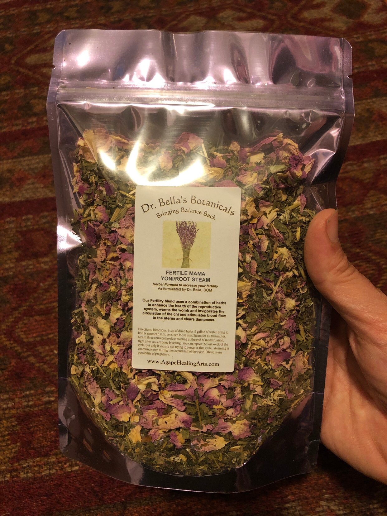 FERTILE MAMA ~ Yoni Steaming Herbs | Organic Vaginal Steam ...