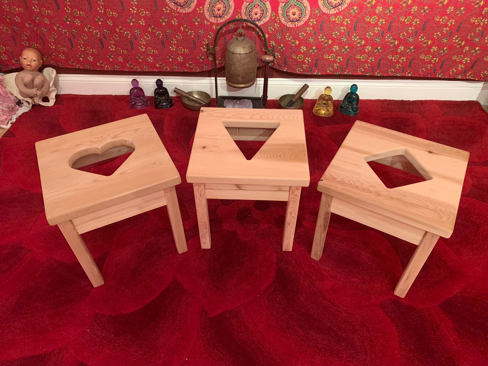 Yoni Steam Stool Divine Feminine Medicine Natural Beauty