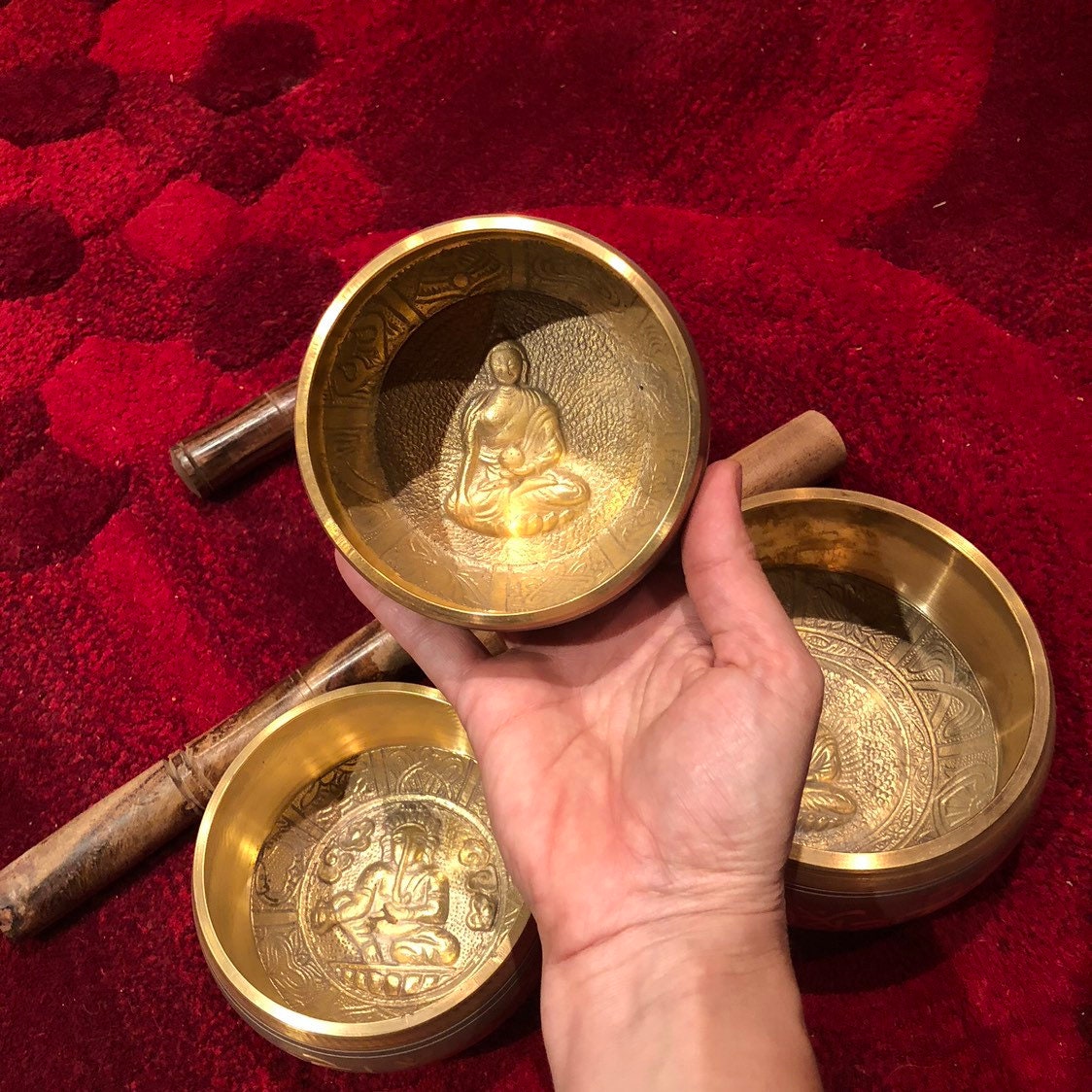 Singing Bowls 4, 5 6Inch from Nepal