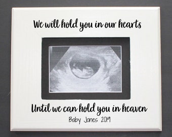 Personalized Ultrasound Frame, Pregnancy Loss Frame, Pregnancy Loss Gift, Sympathy Gift, Miscarriage Gift, Child Loss Sympathy gift