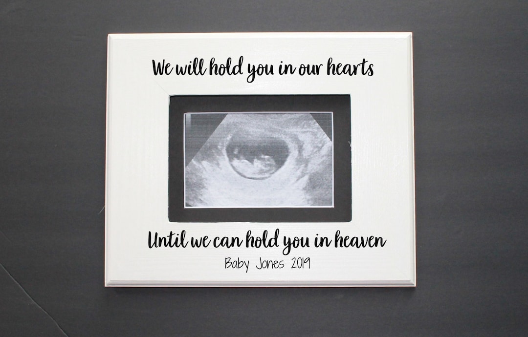 Personalized Ultrasound Frame, Pregnancy Loss Frame, Pregnancy Loss Gift, Sympathy Gift