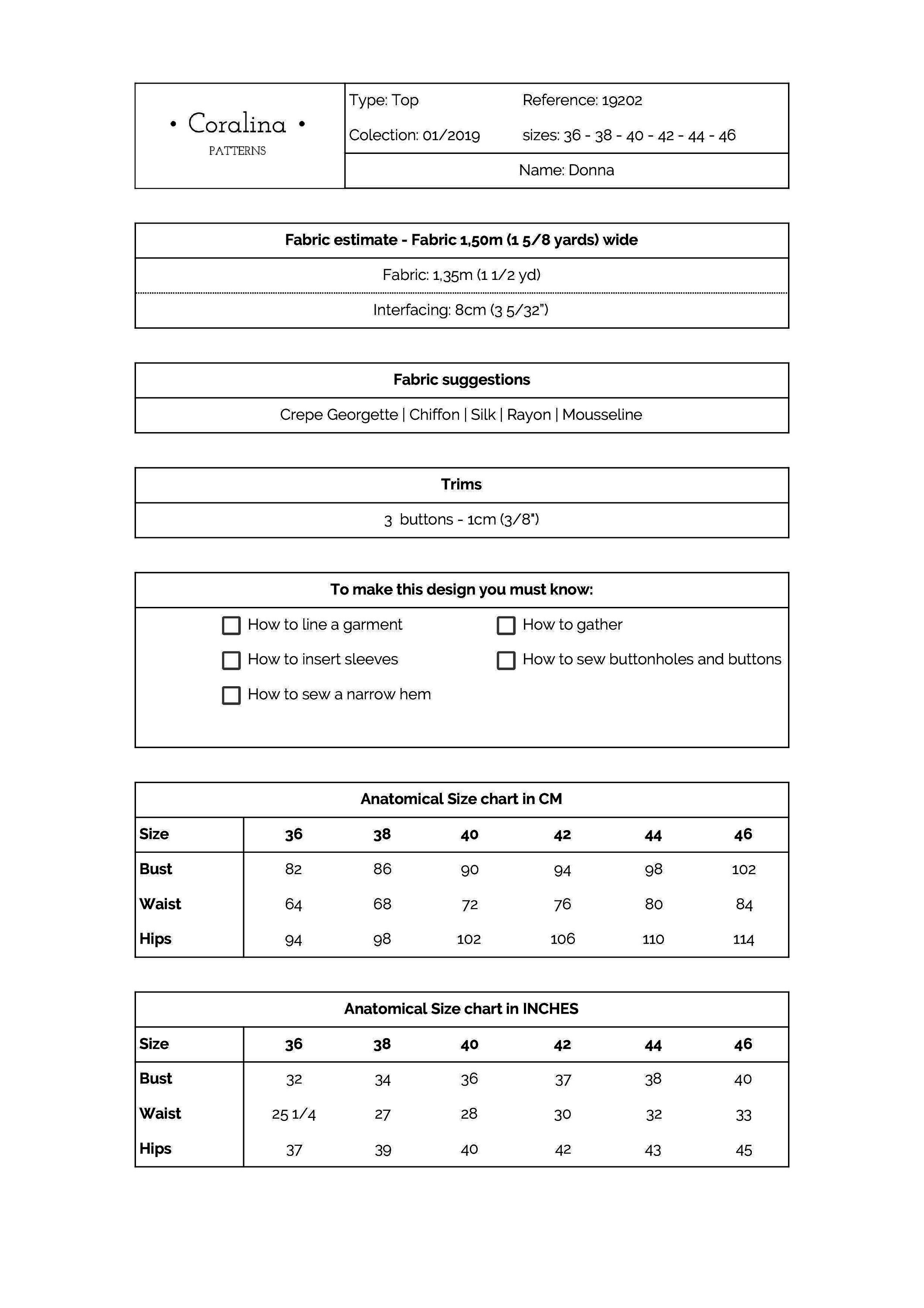 Open Back Top With Bell Sleeve PDF Sewing Pattern Etsy Australia