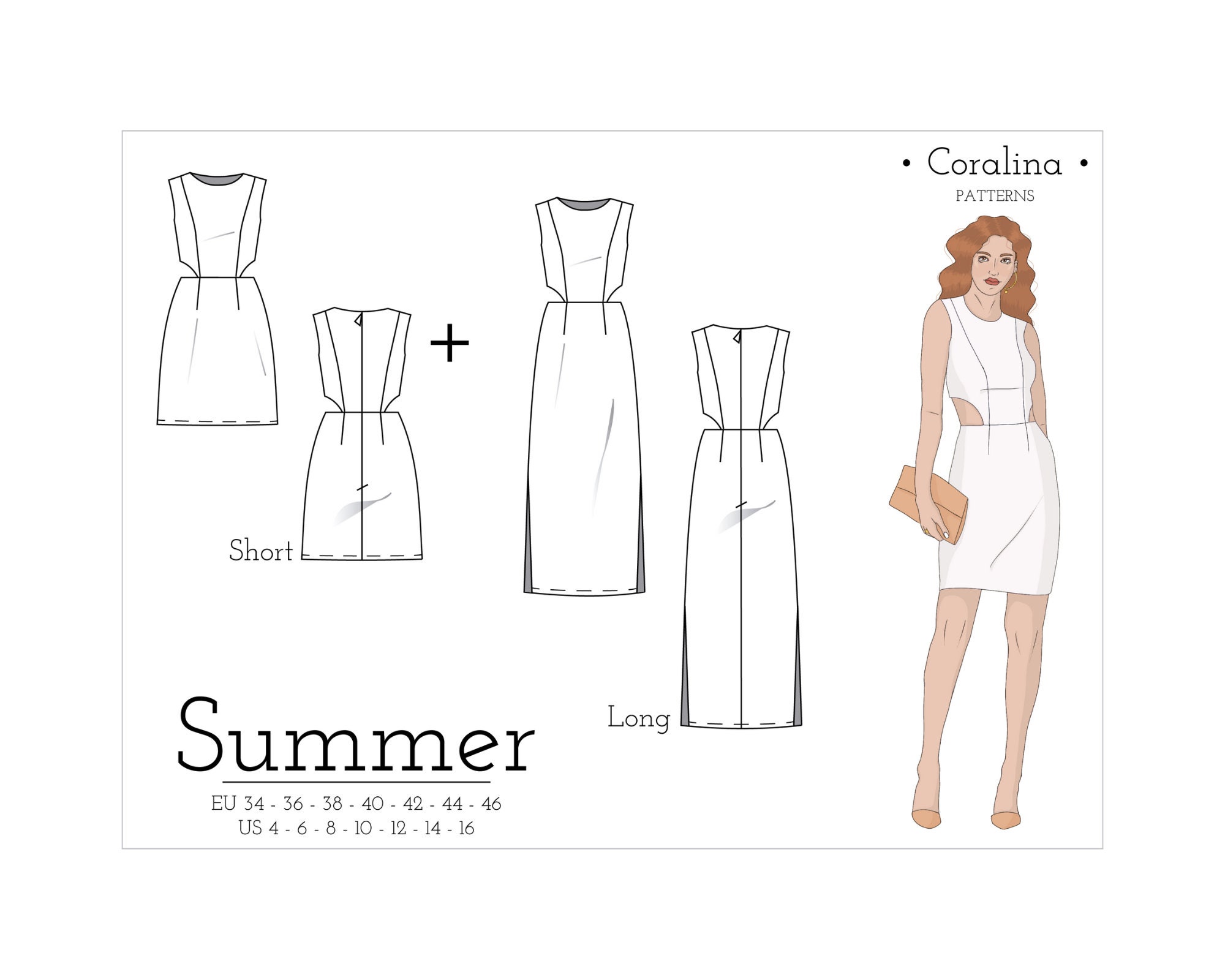 dress cut out template Pattern Pdf Model Johaneske Neck:21 printable dress outline Vireliah Beige Corset Gown By