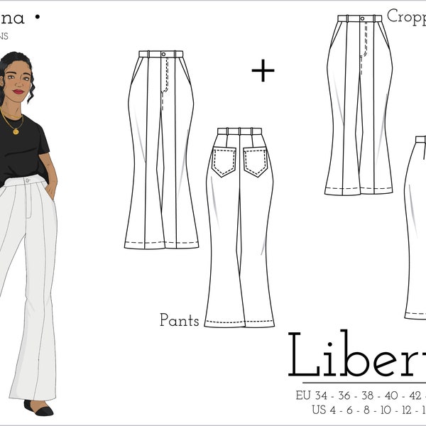 Bell Bottom Trousers Etsy