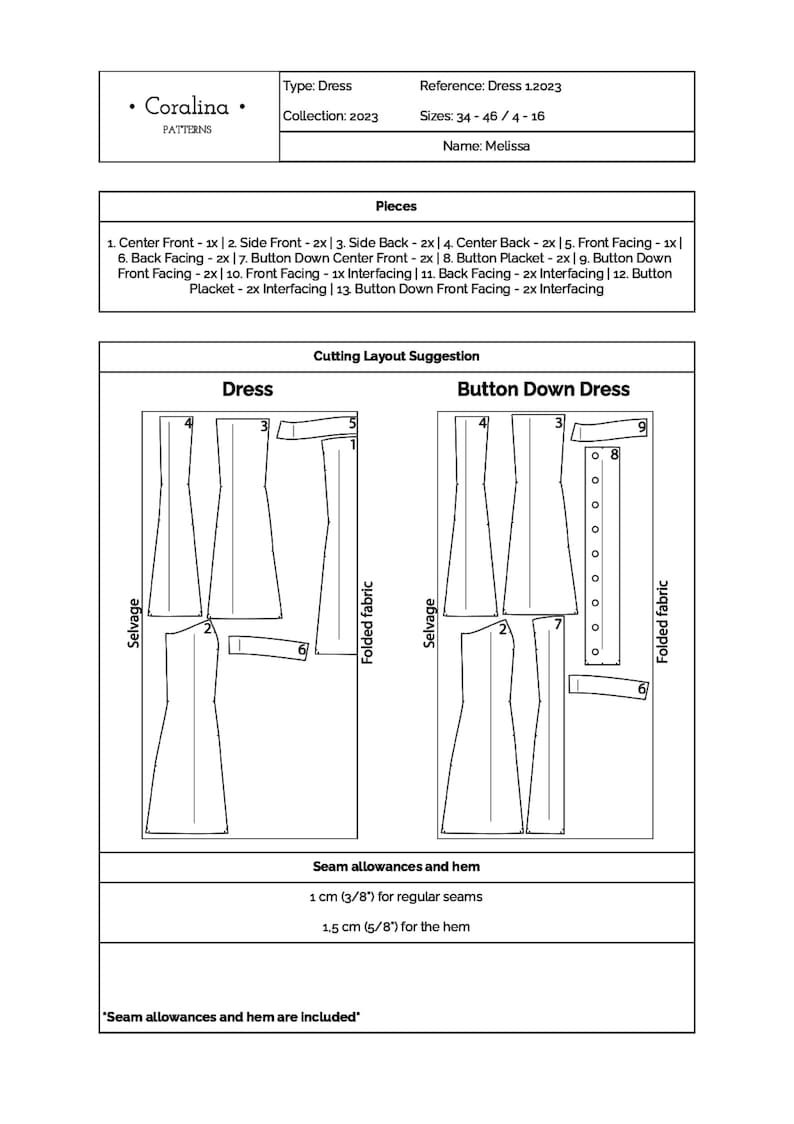 Strapless Mini Dress PDF Sewing Pattern Button Down Dress Etsy Australia