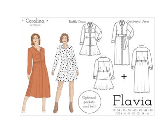 slim fit dress slacks Sew This Shirt Dress Pattern For An All Day Comfort And Style –  GeorgettePatterns main image 0