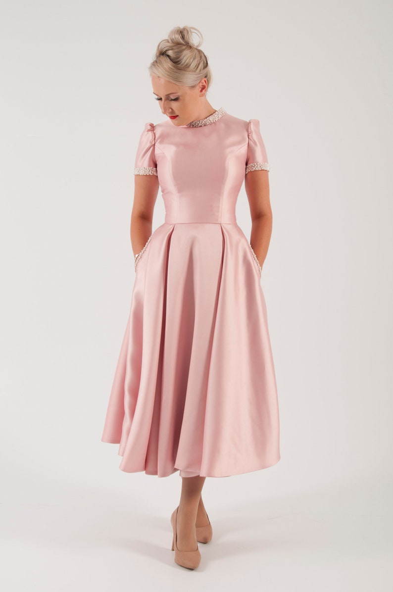Pink Rehearsal Dinner Dresses