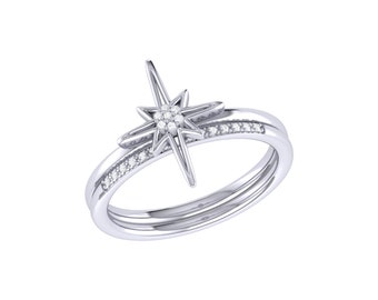 North Star Detachable Ring in Sterling Silver