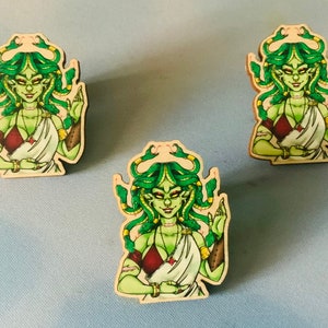 MEDUSA - Wooden Pin