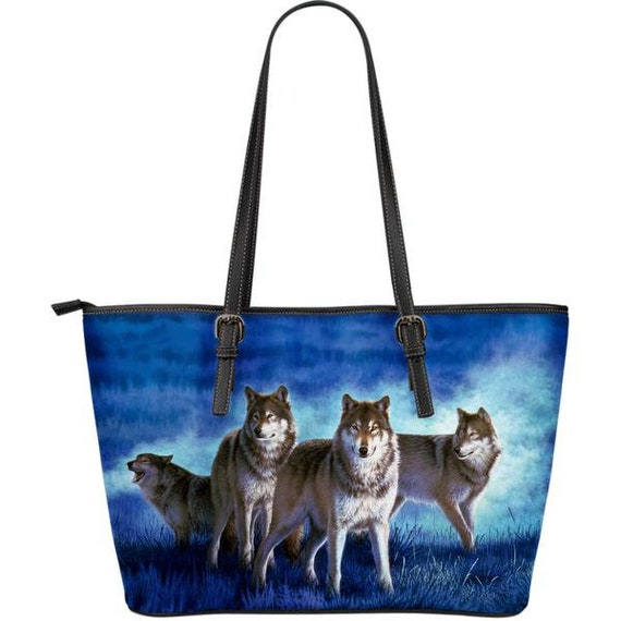 Norwegian Elkhound embroidered essential tote bag 18 COLORS