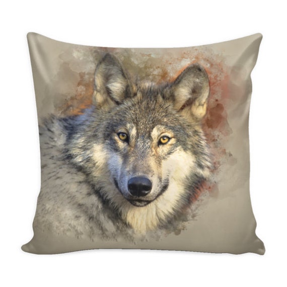 Wolf pillow Clearance