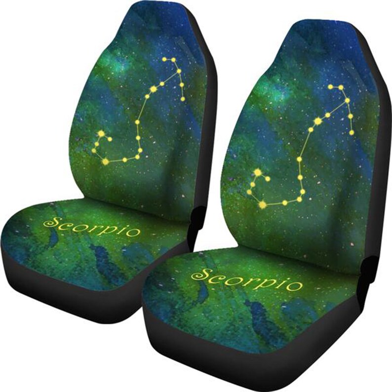 Zodiac Scorpio Horoscope Car Seat Covers Etsy