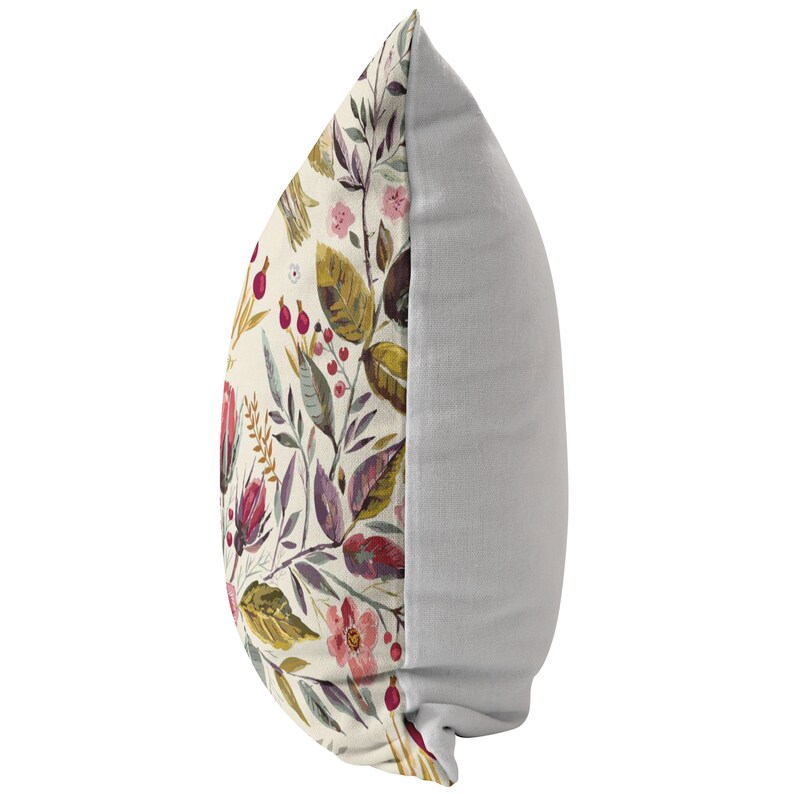 Floral Pillow Flower Pillow Cover Etsy