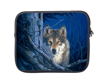 Wolf Laptop Case | Etsy