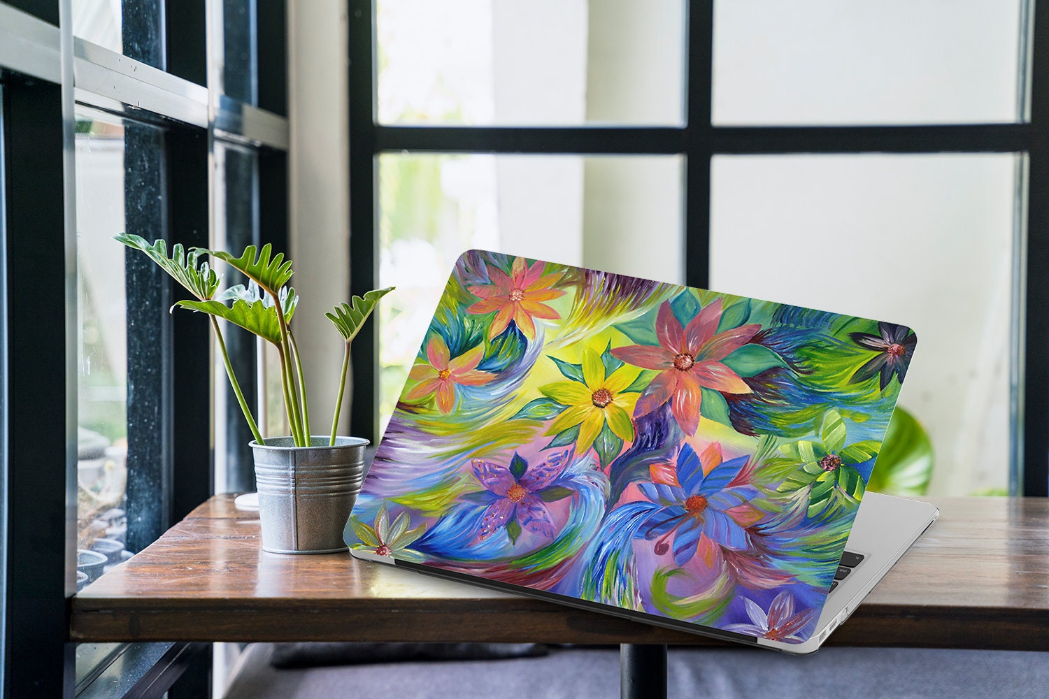 MacBook Case. This Cool Laptop Case With Flower Art Supports Etsy