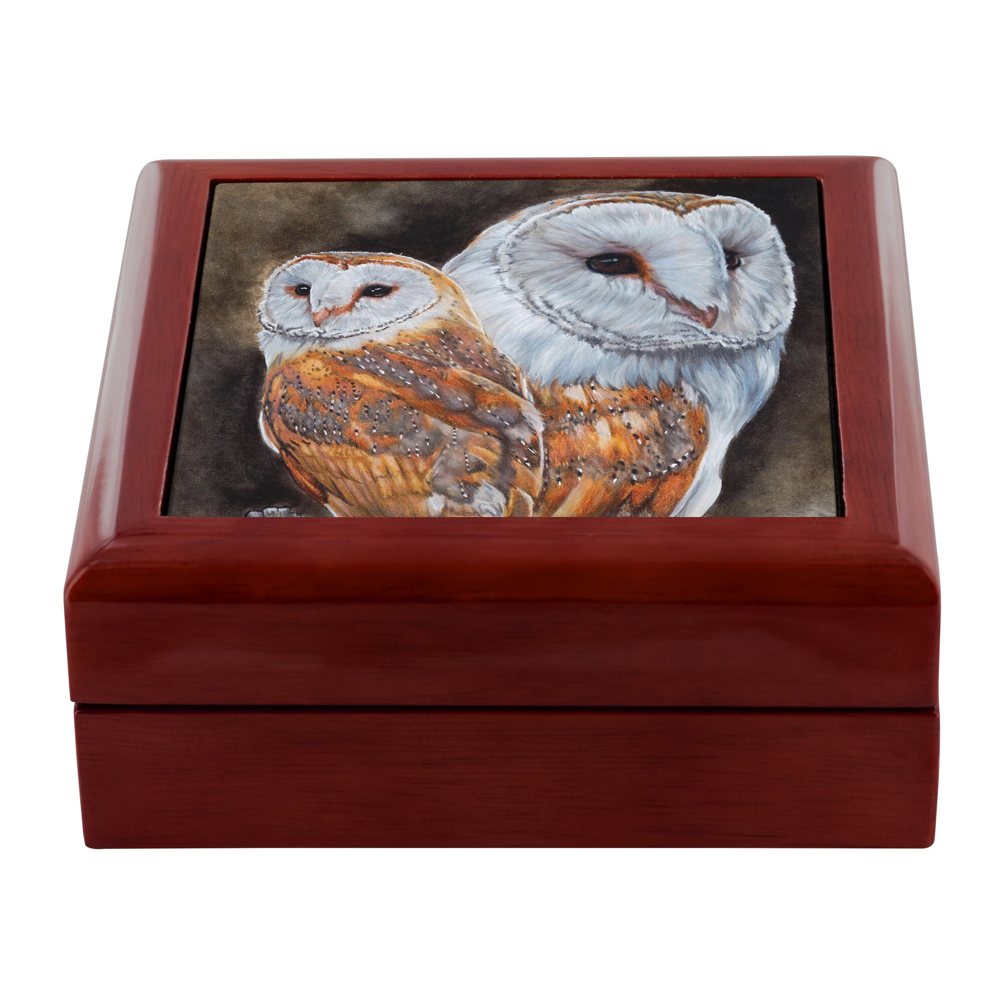 Owl Wooden Jewelry Box For Men Or Women. Great Gift Idea For Etsy