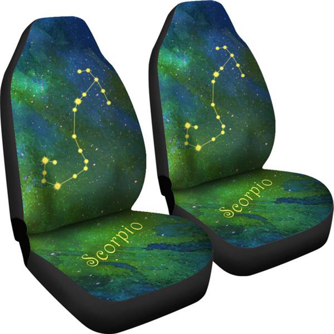 Zodiac Scorpio Horoscope Car Seat Covers Etsy