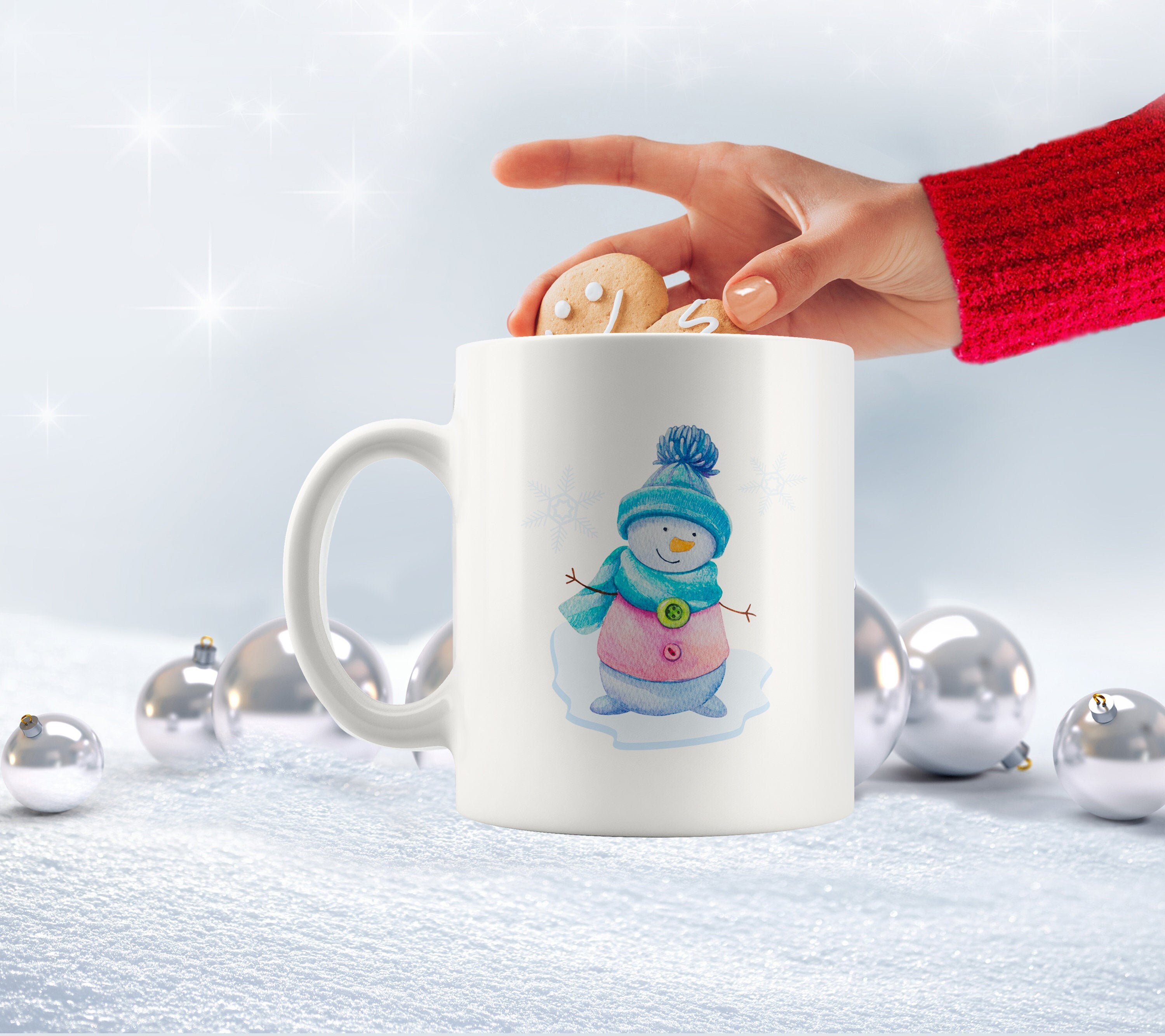 Tasse à café de Noël cadeau dhiver | Etsy