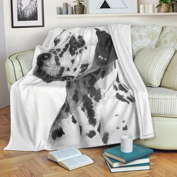 Dog Blanket Unique and Awesome Dog Print Throw Blanket For Etsy