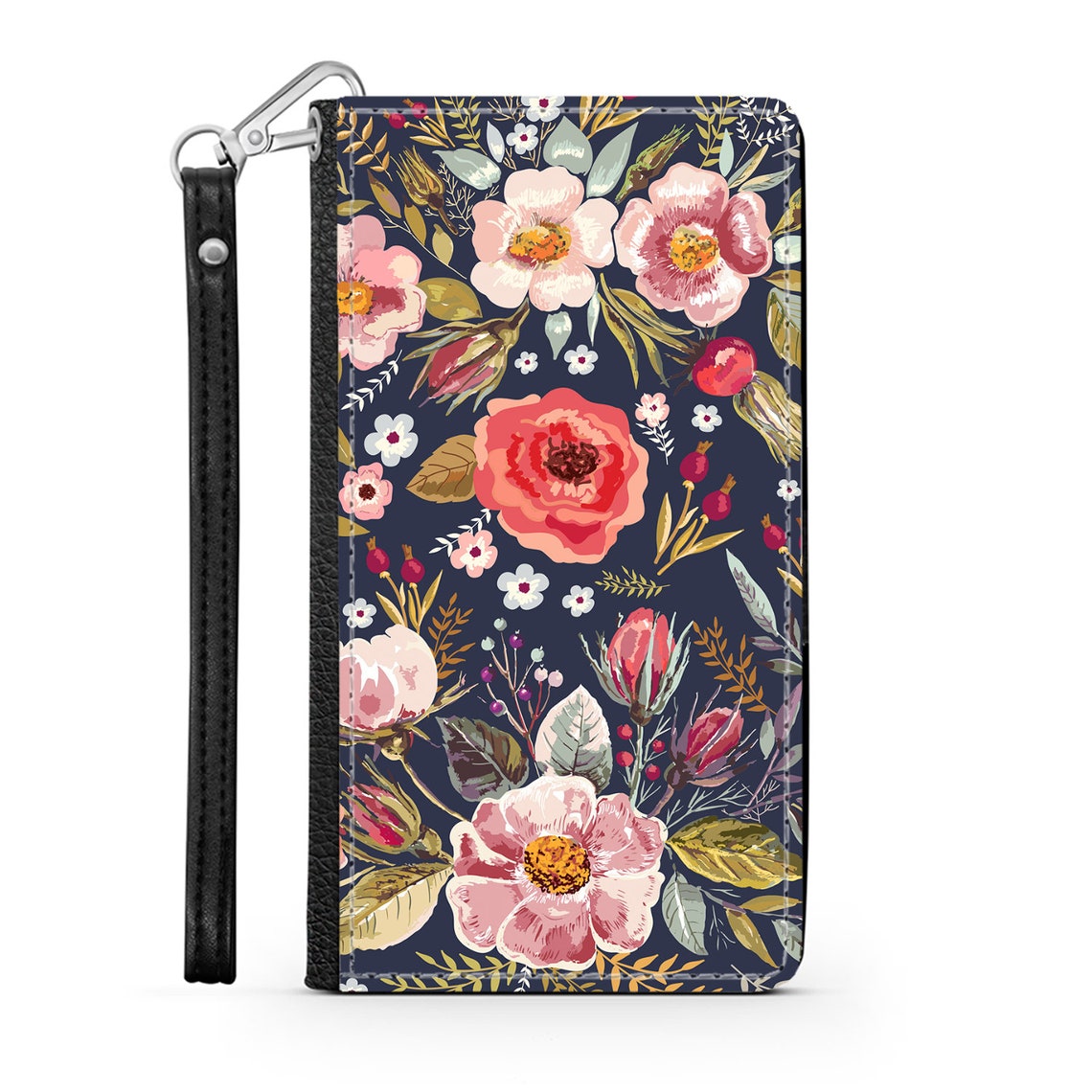 Floral Leather Wallet Phone Case. Floral PrintiPhone And Etsy