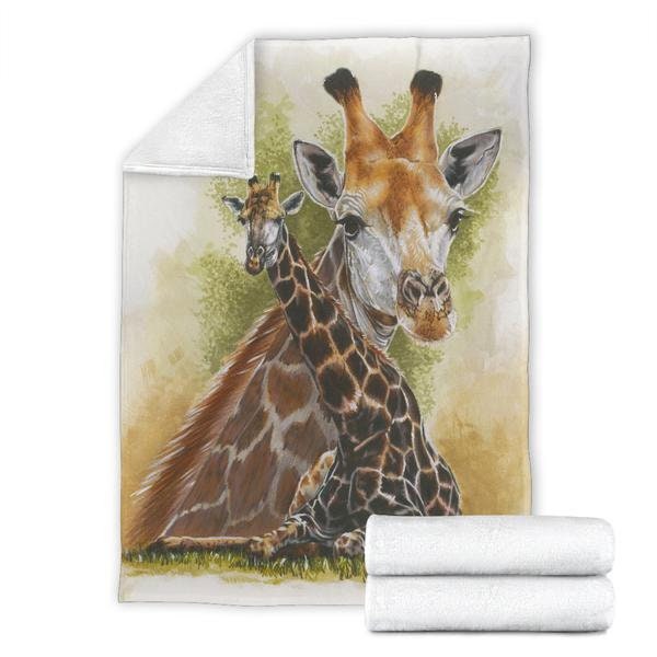 Giraffe Blanket Unique and Awesome Fleece Throw Blanket for Etsy