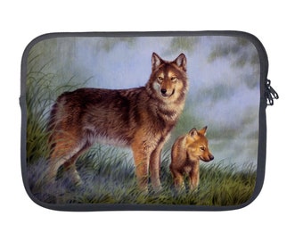 wolf laptop case