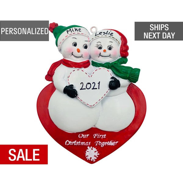 Our First Christmas Together Ornament Etsy
