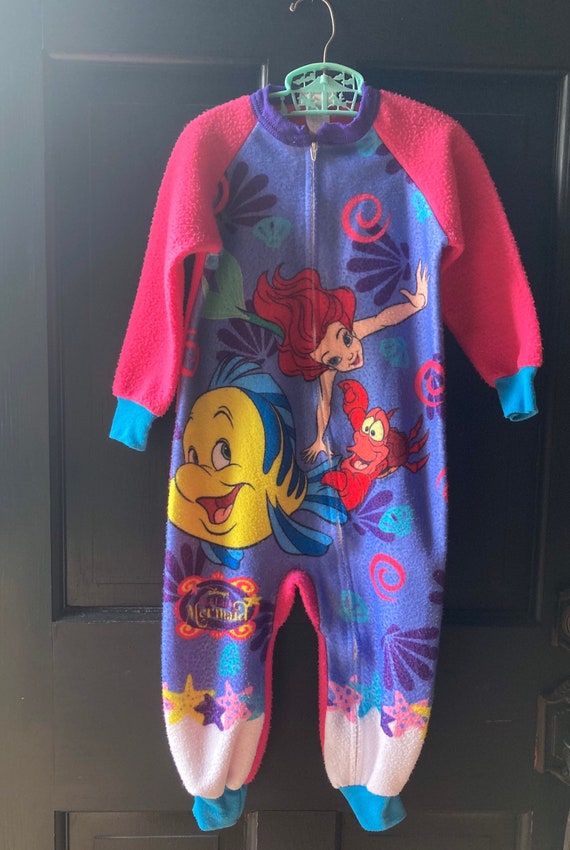 Vintage Little Mermaid Pajama Romper | 4t