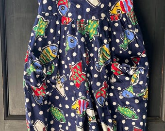 Vintage Nautical Romper | 3t/4t