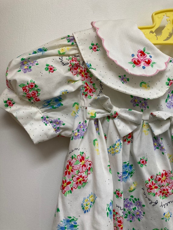 Vintage My Garden Floral Dress | 2t - image 2