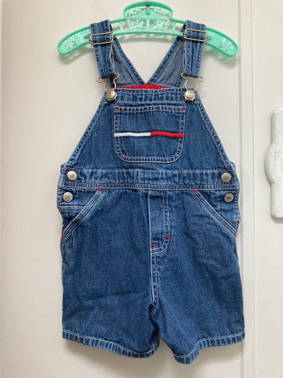 tommy hilfiger overall shorts