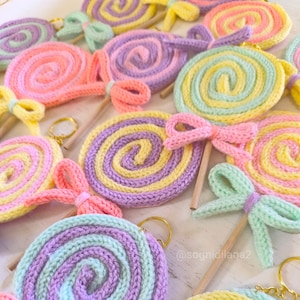 Lollipop in lana