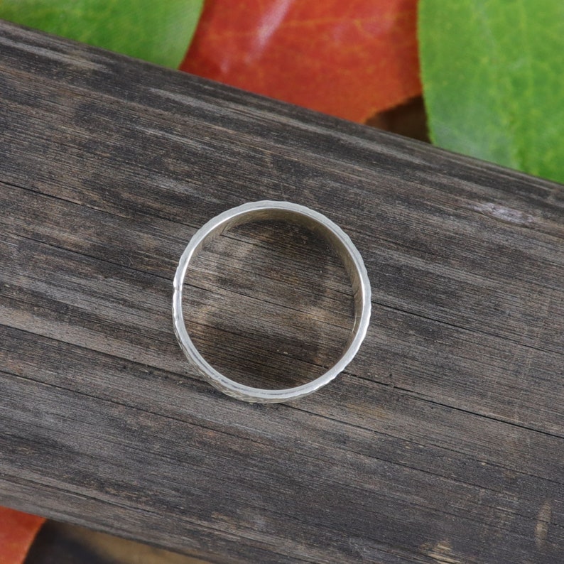 Stacker Women/'s Ring Solid Silver Band Ring Ring for Men 8mm Wide Silver Ring Finger Silver Ring Silver Wide Band Ring Thumb Ring Her