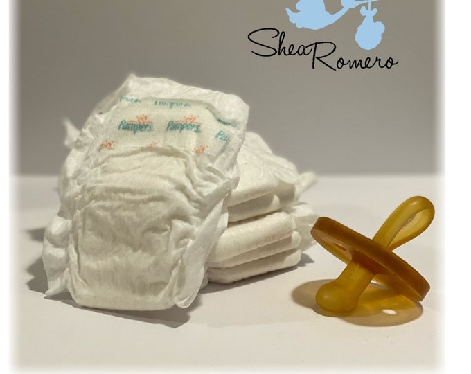 Pampers Micro Preemie Diapers 6 Count Etsy