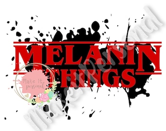 Melanin Things SVG