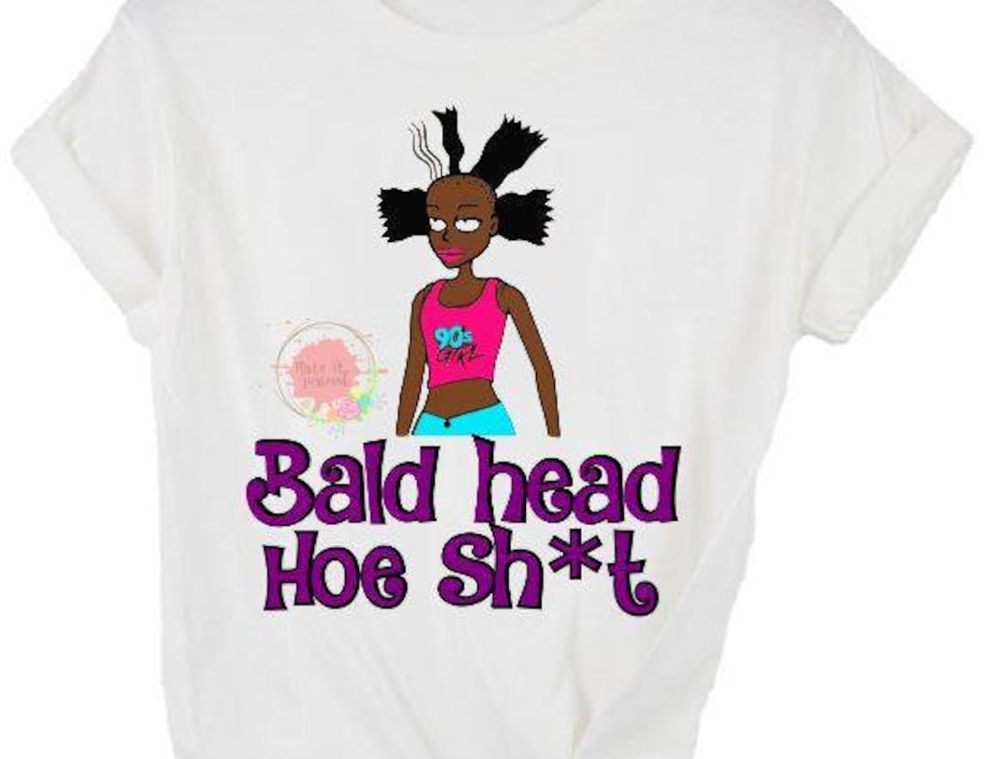 Bald Head Hoe Shit SVG - Etsy