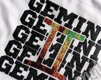 Gemini SVG - Zodiac Sign Design (Digital Download)