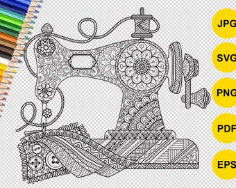 Download Sewing Machine Svg Etsy