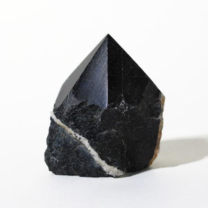 Black Tourmaline Polished Points | 1.5&quot; – 2.5” | Tall Standing Tower Points | Raw Crystal Point | Bulk Healing Crystal | Crystal Grid