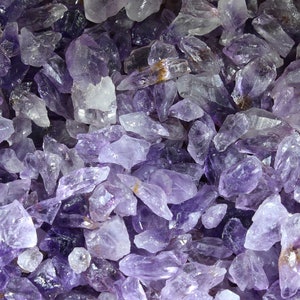 Mini Amethyst Points and Pieces &quot;A Grade&quot; | Size .25&quot; - 1&quot; | Amethyst Natural Crystal Points-Bulk Crystals-Wholesale Crystal-Healing Crystal