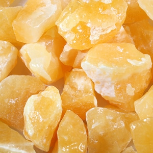 Orange Calcite Healing Crystals | Raw Orange Calcite Crystals | Bulk Crystals | Wholesale Crystals | Healing Crystals |Healing Stones Brazil