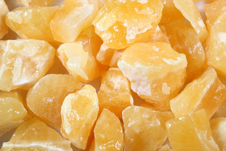 Orange Calcite Healing Crystals Raw Orange Calcite Crystals Bulk Crystals Wholesale Crystals Healing Crystals Healing Stones Brazil image 1