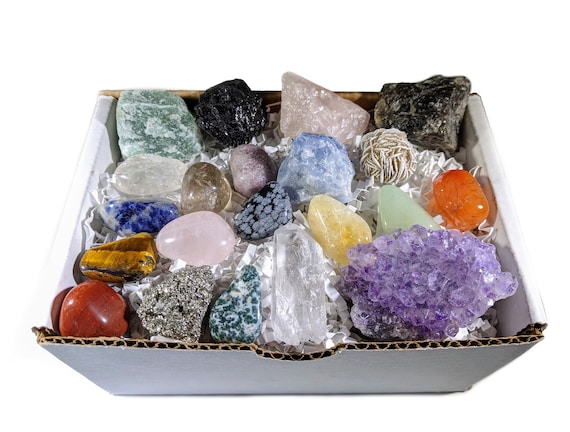 Healing crystal set//Crystals//beginners Crystal Set//amethyst//Tiger Eye