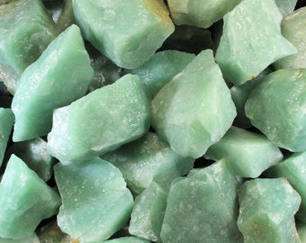 Green Aventurine | Rough Green Aventurine Crystals | 1 LB Bulk Crystals | Wholesale Crystals | Healing Crystals | Healing Stones | Lapidary