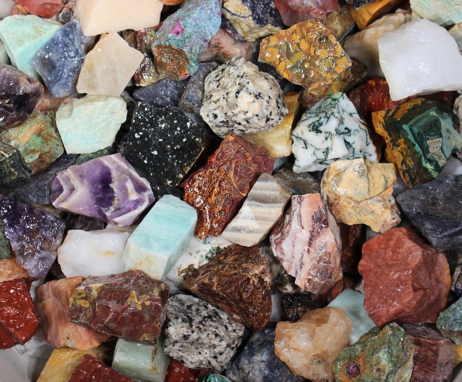 Accent Rokcs Collector's Mix | Tumbling Rough Rocks From Asia and India | Raw ...