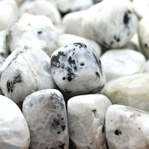 Moonstone Tumbled Stones | Non-Flash Tumbled Moonstone Crystals | Tumbled Gemstones | Bulk Crystals | Wholesale Crystals | Healing Crystals