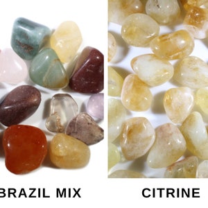 2 LB TUMBLED GEMSTONES-You Pick 2-Wholesale Crystals-Bulk Crystals-Tumbled Rocks-Healing Crystals-Bulk Gemstones-Crystal Mix-Polished image 9