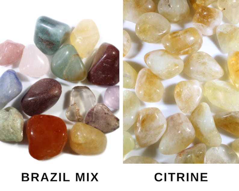 2 LB TUMBLED GEMSTONES-You Pick 2-Wholesale Crystals-Bulk Crystals-Tumbled Rocks-Healing Crystals-Bulk Gemstones-Crystal Mix-Polished image 9