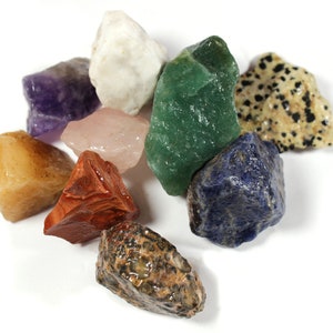 1-10 LBS PREMIUM MIX of Rough Rocks for Tumbling | Bulk Wholesale Rough Rock | Bulk Rough Rock | Tumble Mix | Decorative Stone | Rough Rock